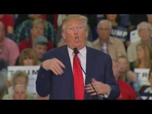 Trump mocking disabled reporter, Nov. 2015