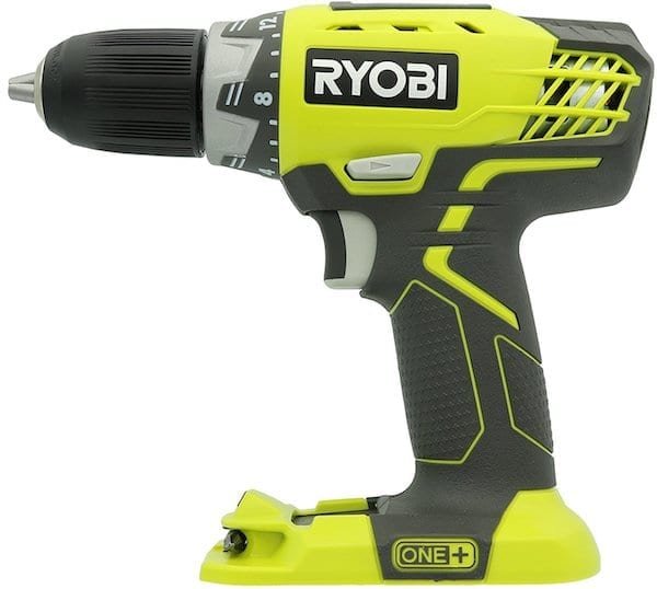 best cordless drill Ryobi P208 One+ 18V Lithium Ion Drill : Driver with 1:2 Inch Keyless Chuck