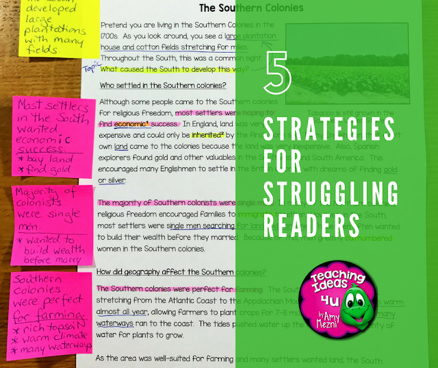 5 strategies that help struggling readers improve reading comprehension - Post discusses dos and don'ts for parents and teachers who want to help struggling readers.