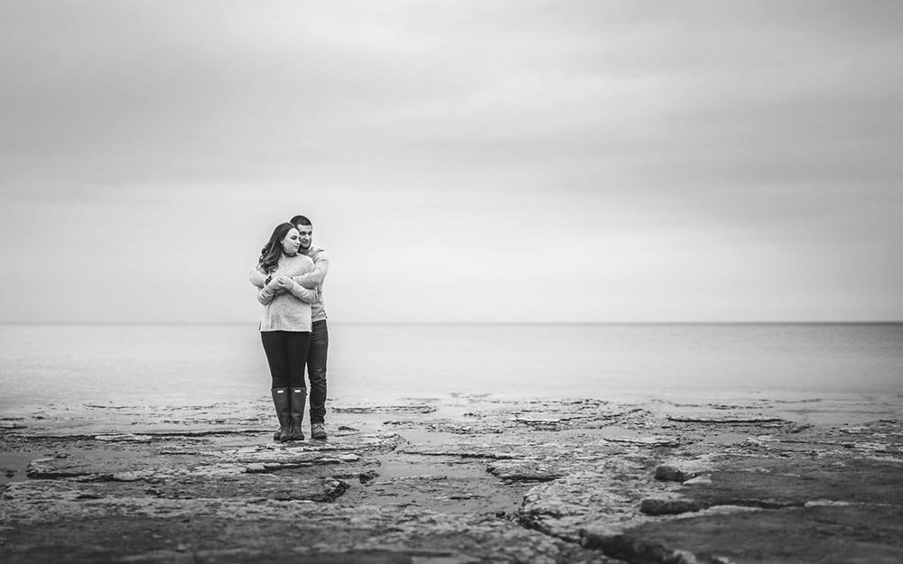 Waterfront pre-wedding photography
