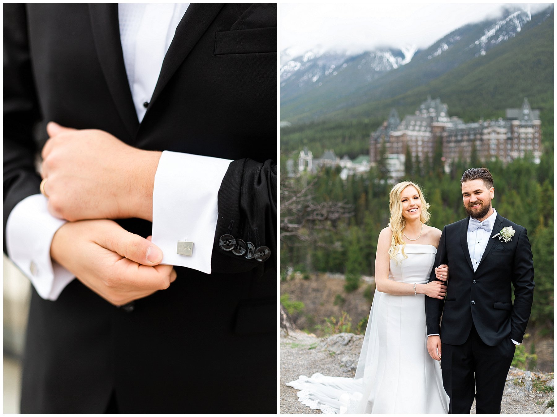 Mount Stephen hall wedding at Fairmont Banff springs