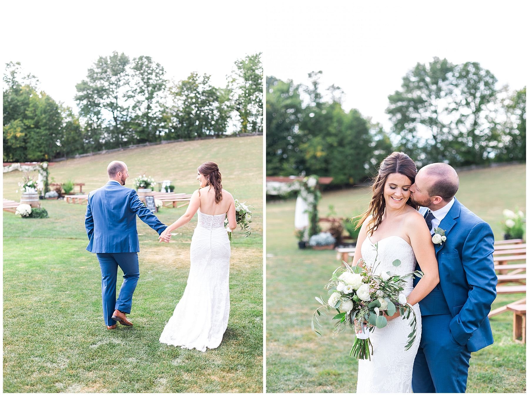 Rustic chic wedding at the Meadows catering