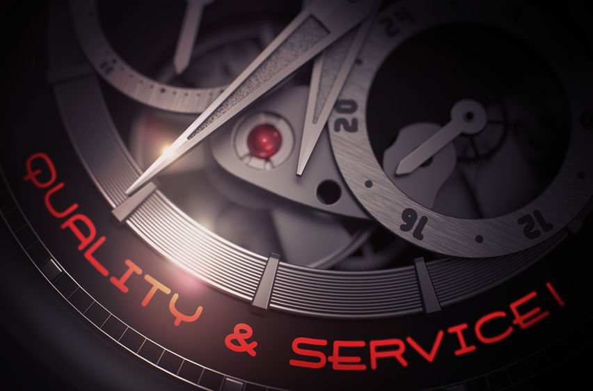 Quality and Service old clockwork