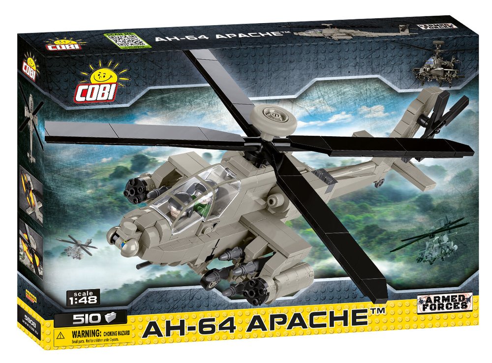 COBI AH-64 Apache Helicopter | COBI Armed Forces | COBI Helicopters —  buildCOBI.com Cobi Building Sets