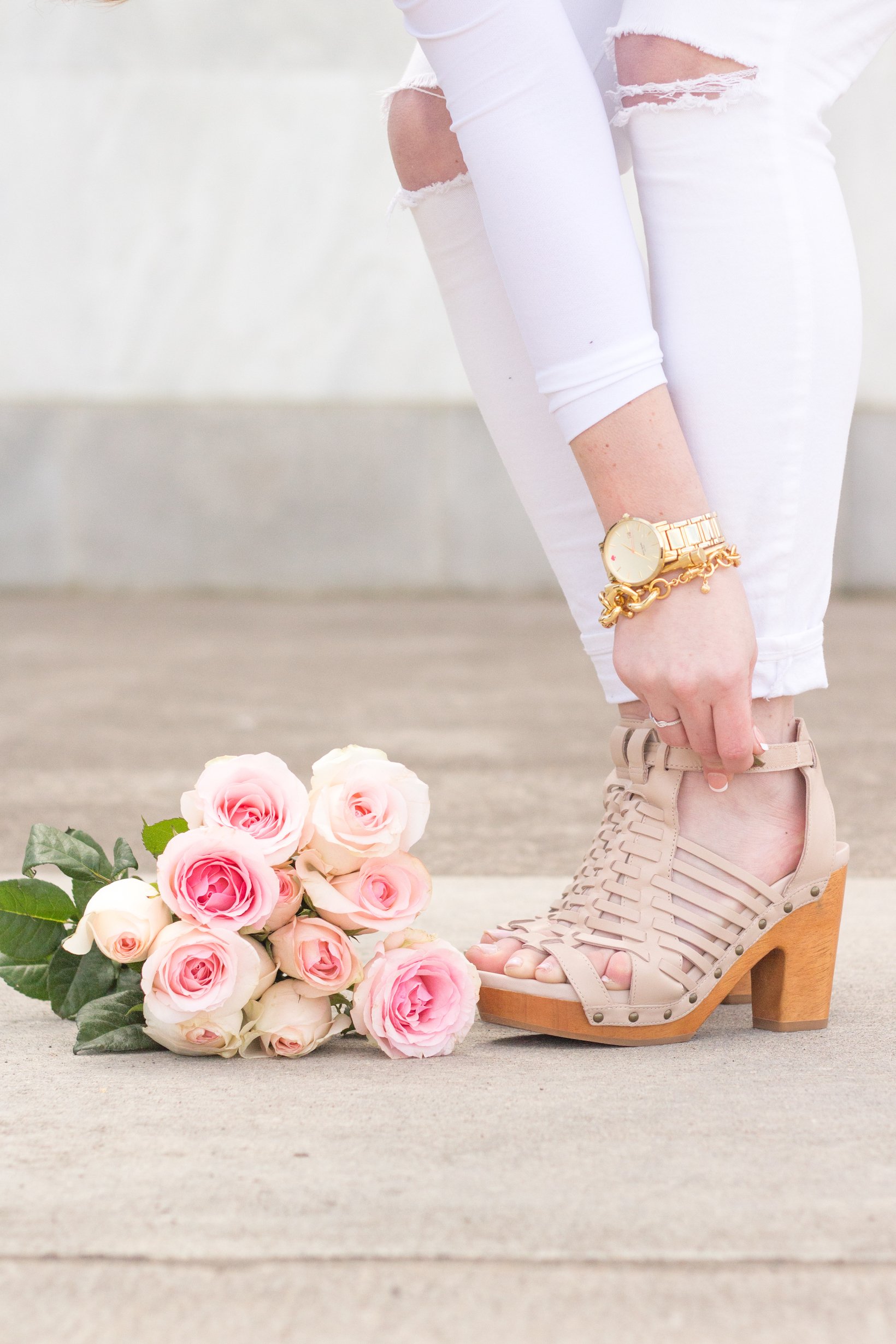 Jambu Footwear styled by popular Portland fashion blogger Topknots and Pearls