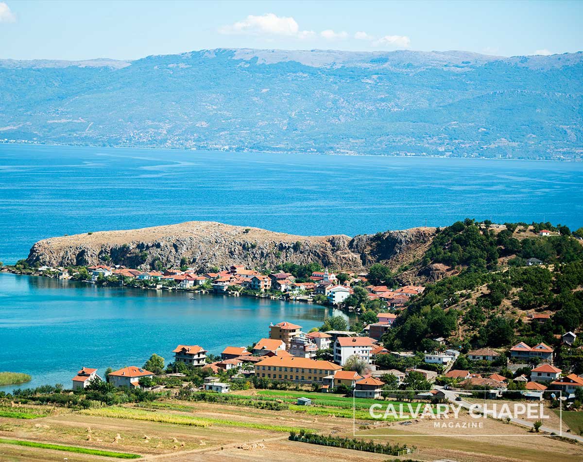 Scenic Lake Ohrid