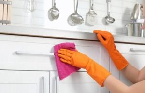 Disinfect your home and touch points throughout