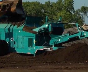 commercial compost site plow