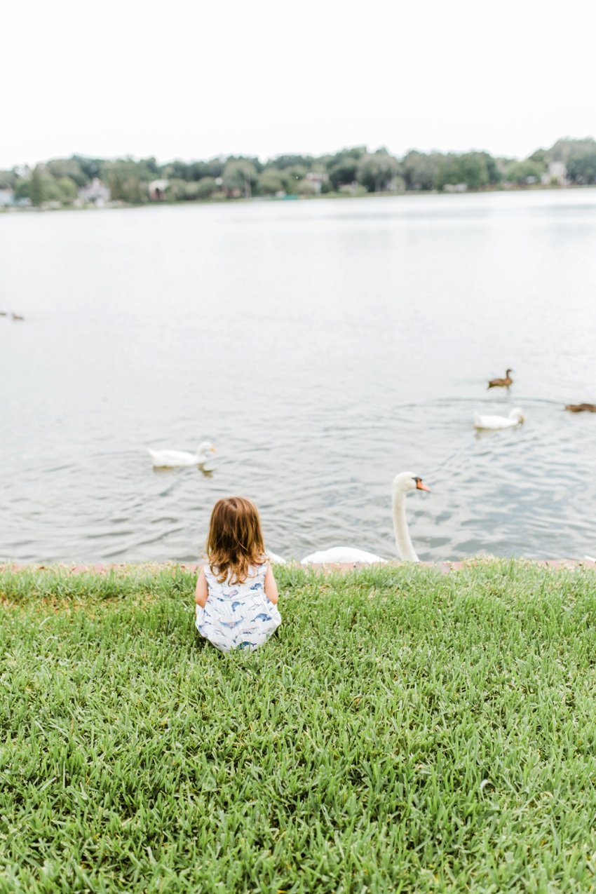 Lake Mirror Lakeland, Florida Family Photos - film Photography | Ashley Holstein