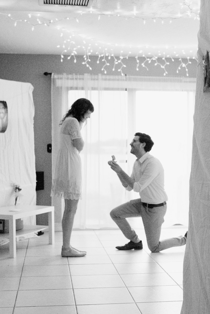 Surprise Proposal in Lakeland FL | Ashley Holstein Photography | Fine Art Film Photographer