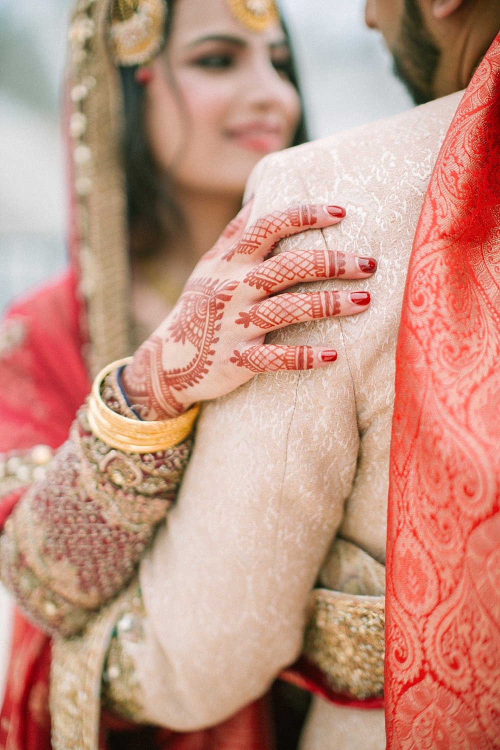  Indian Wedding Hilton Bonnet Creek Waldorf Astoria Orlando FL - Mamiya 645 afd - Film Photography | Ashley Holstein Photography #bride #henna