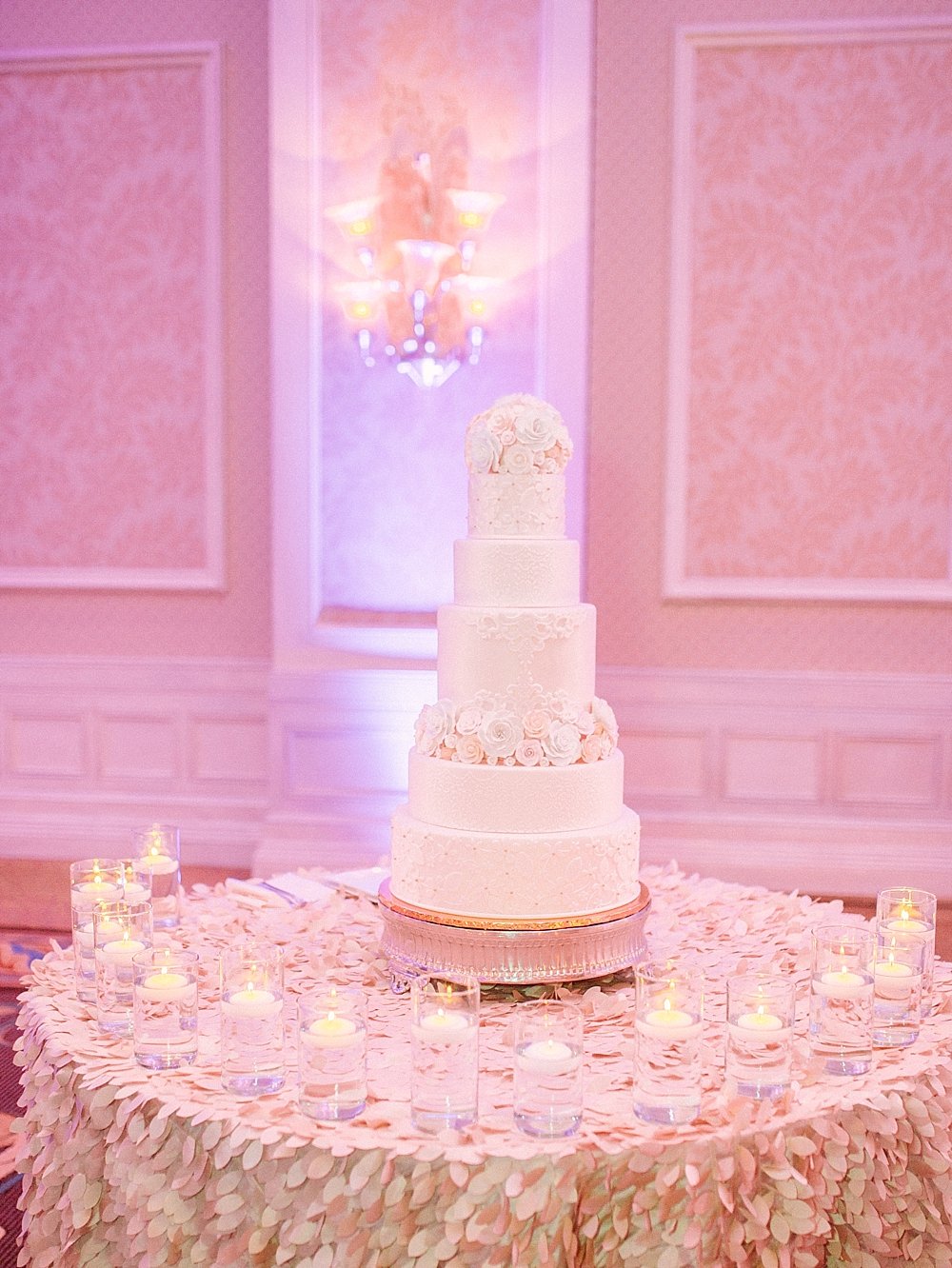  Indian Wedding Hilton Bonnet Creek Waldorf Astoria - Florida Wedding Reception - Timeless Imagery | Ashley Holstein #cakesbylia