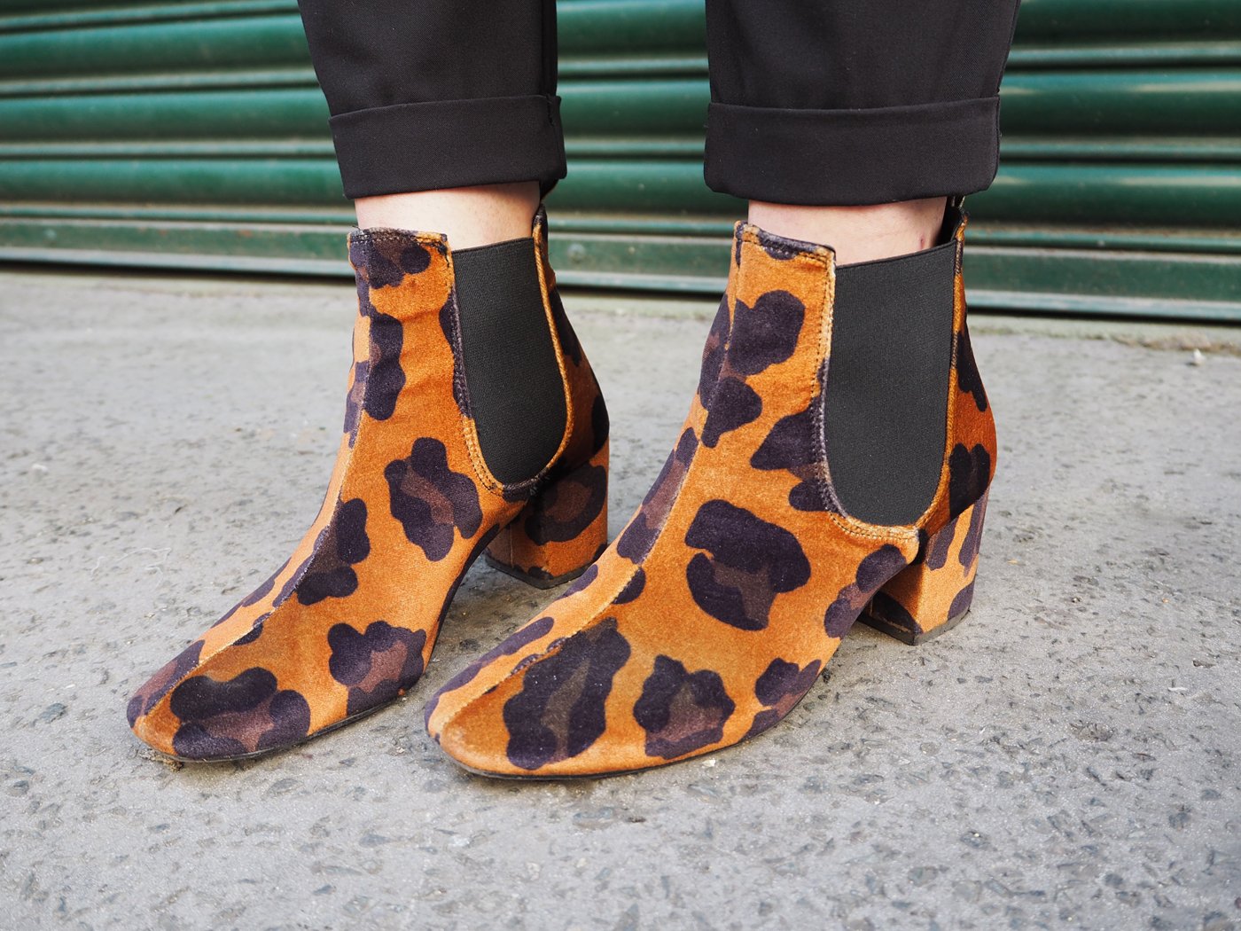 Sweet Monday, Topshop leopard print boots