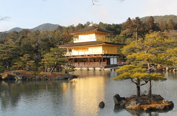 Kyoto, Japan, Golden Temple, Kinkaku-ji Temple