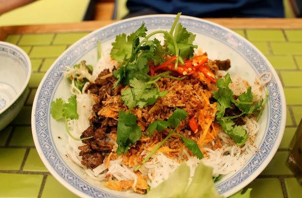 Misschu, Vietnamese beef noodle salad