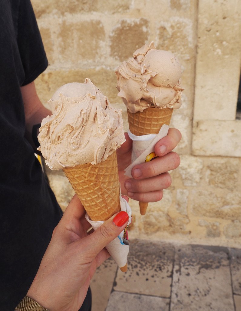 1 Euro ice-cream in Dubrovnik