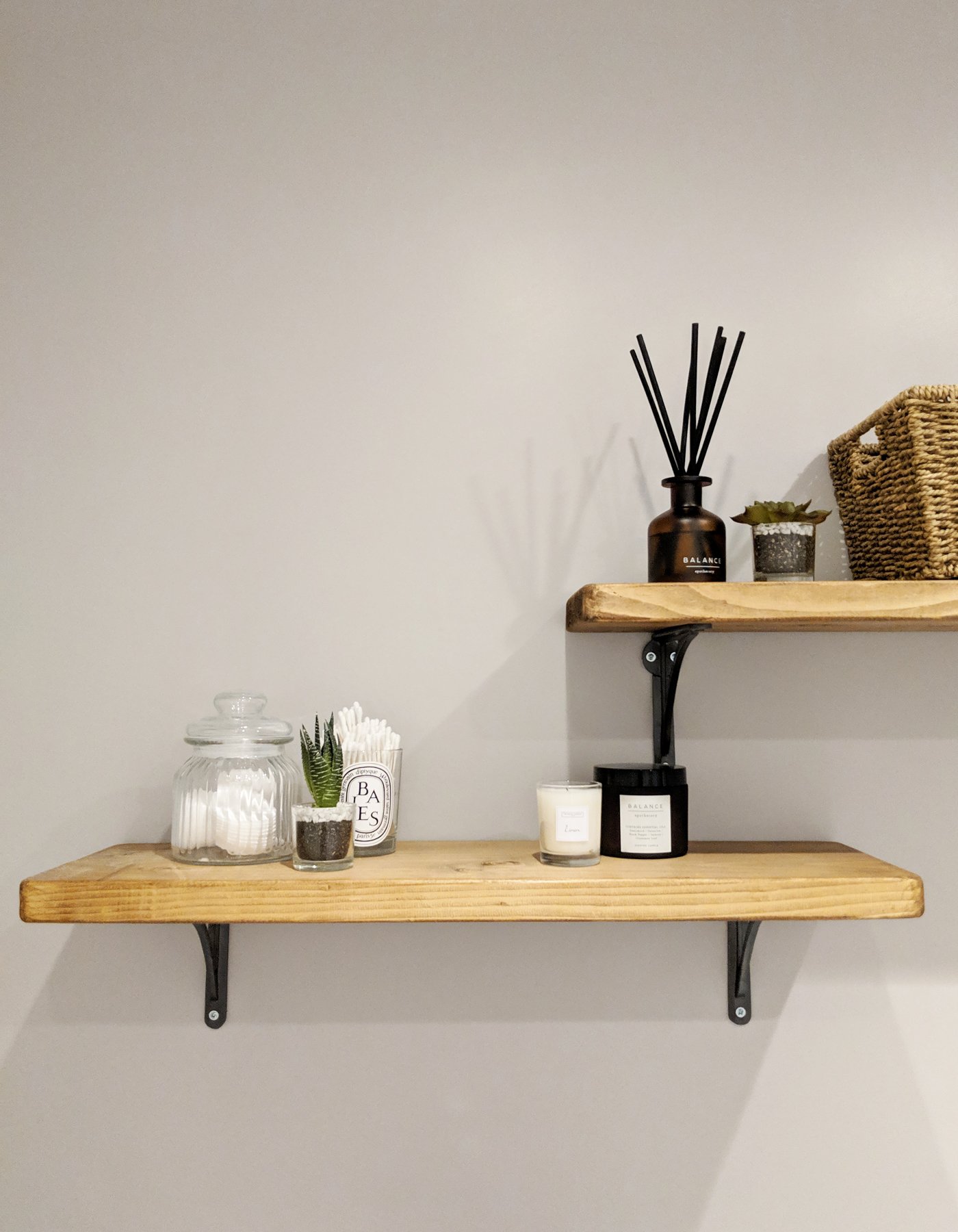 Etsy recycled wooden shelves