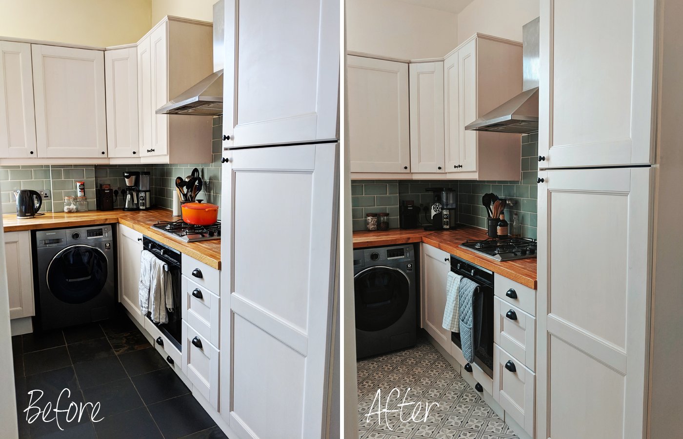 Kitchen Before and After Kitchen Makeover