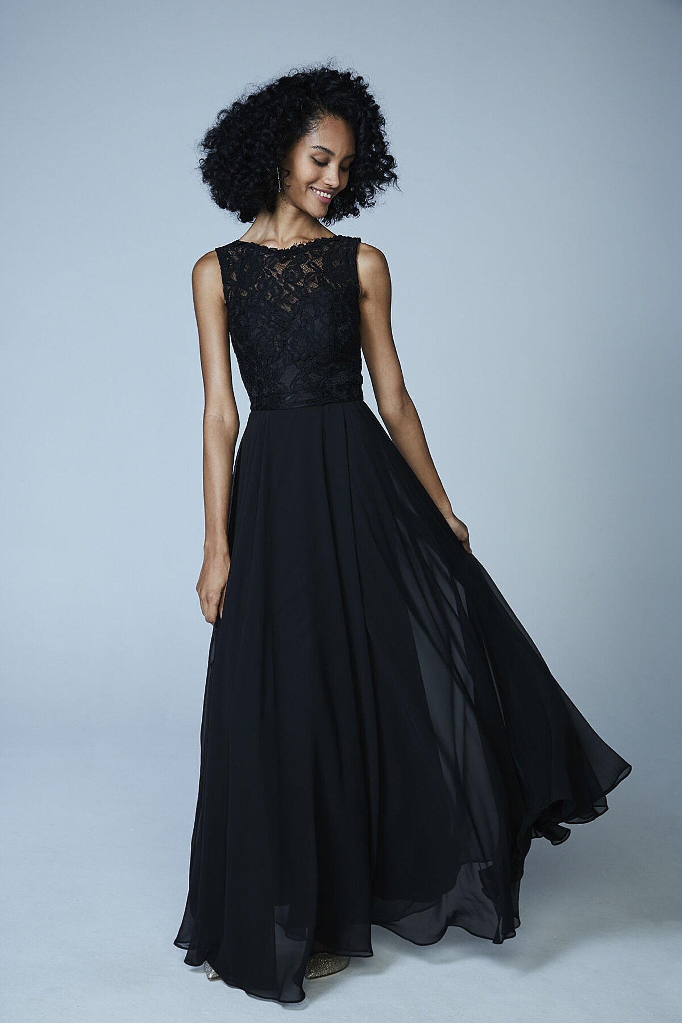 black wedding dresses for bride with moody style