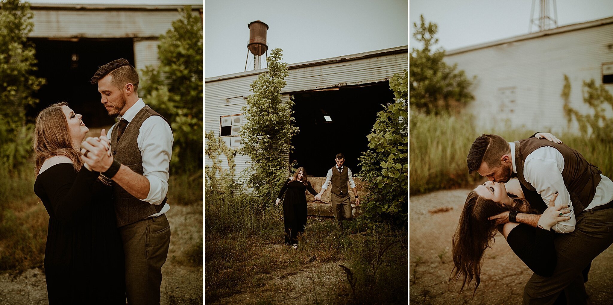 Alabama engagement session for spooky souls and The Rose Reflective