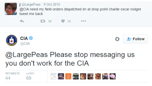 CIA twitter