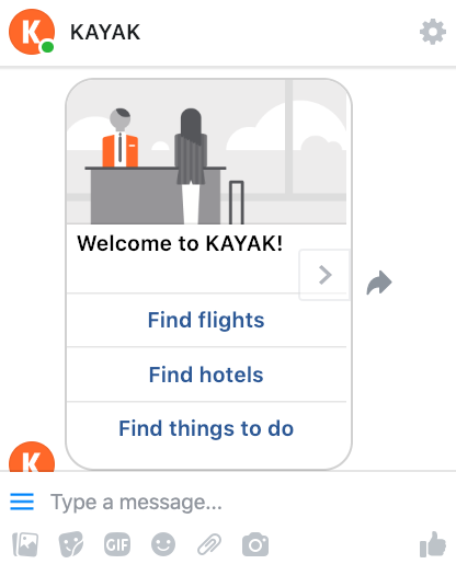 KAYAK Messenger App