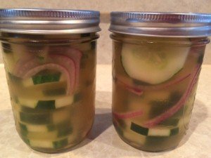 Vinegared Cucumbers