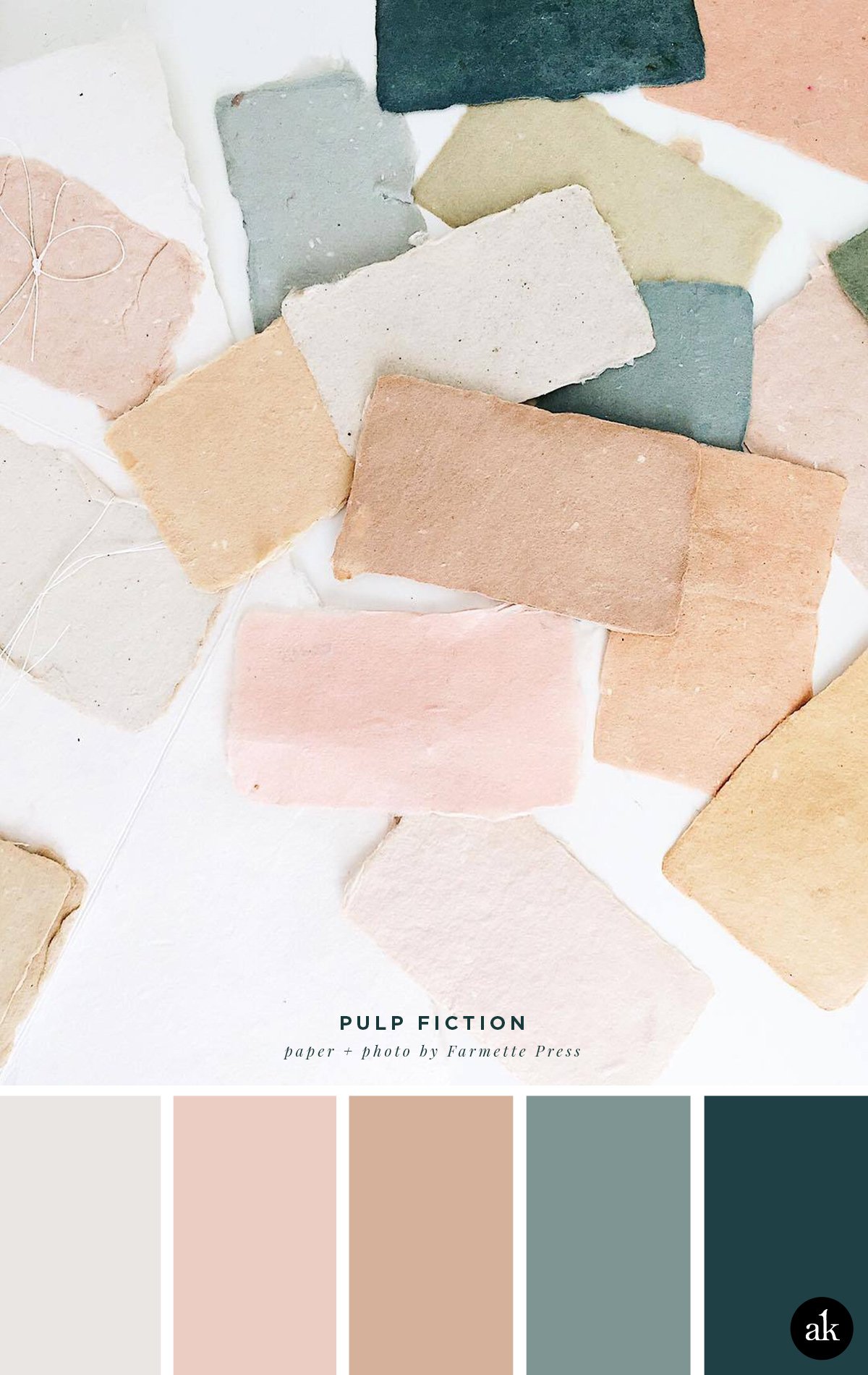 a pastel-paint-inspired color palette — Akula Kreative