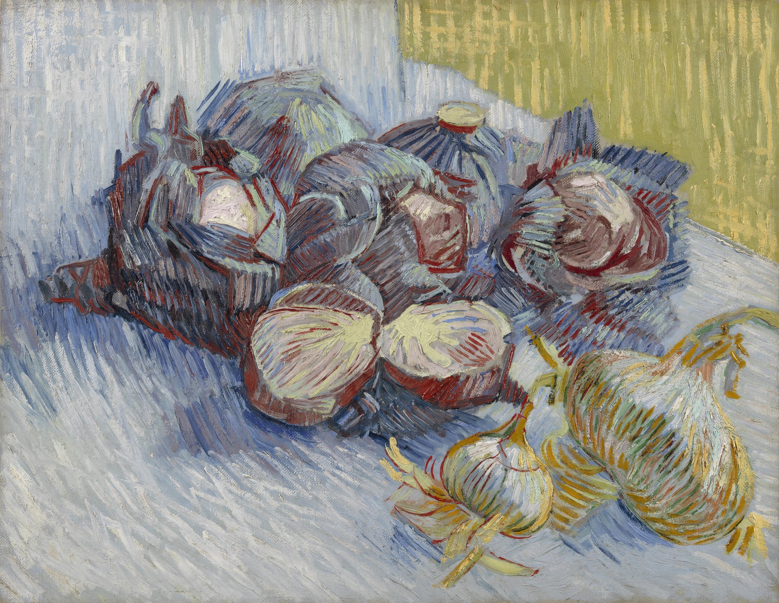 Red cabbages and onions 1887