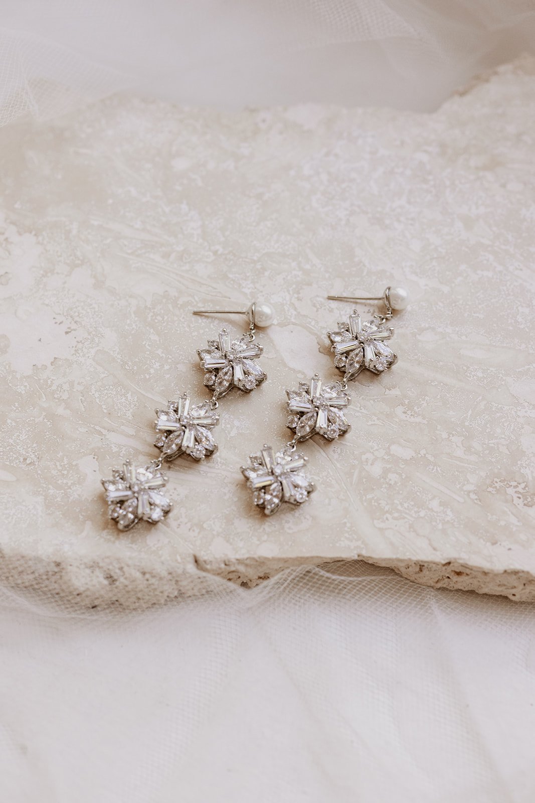Lilibet Earrings | Modern Bridal Jewelry & Wedding Accessories — Jade Oi  Studio