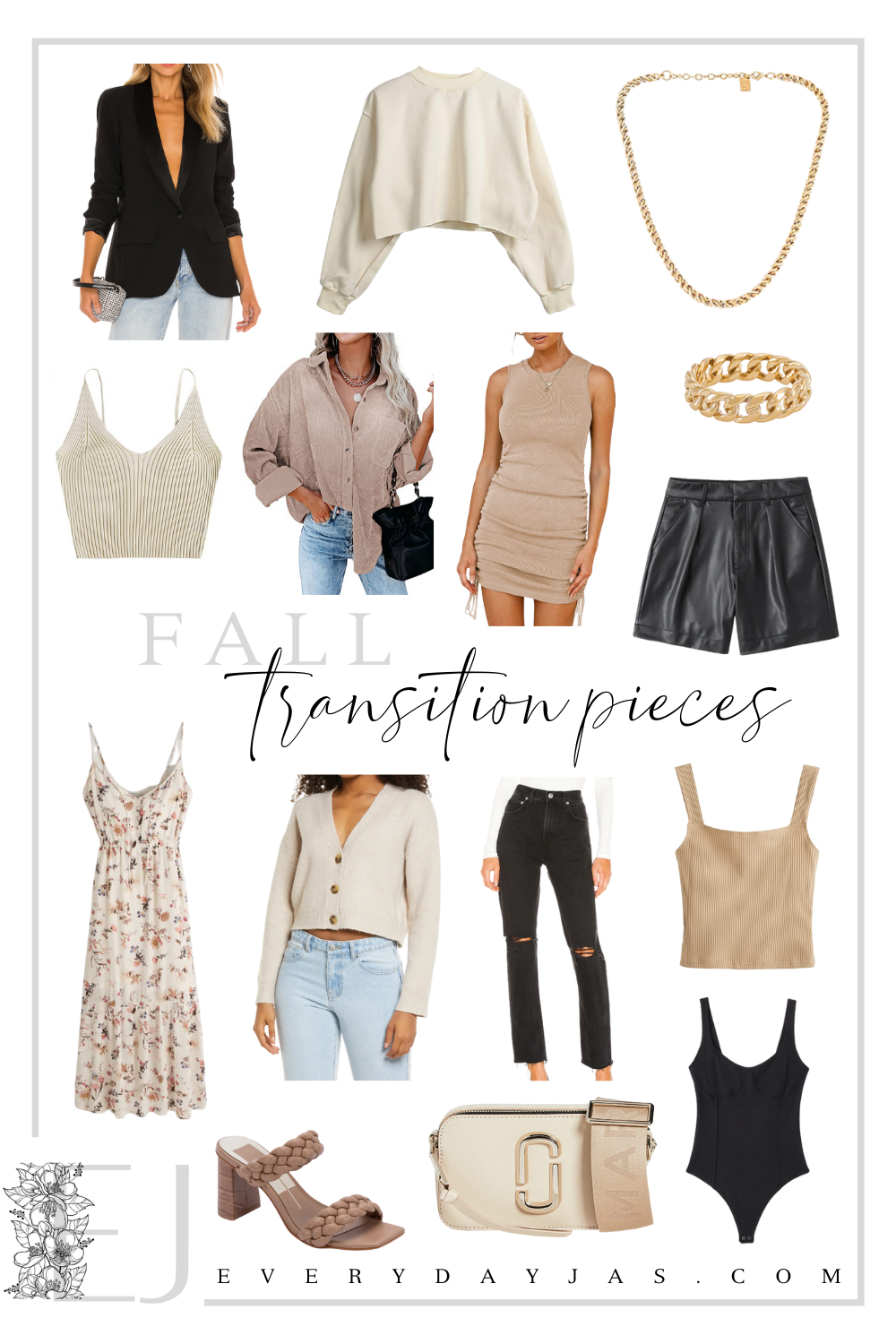 fall transition pieces