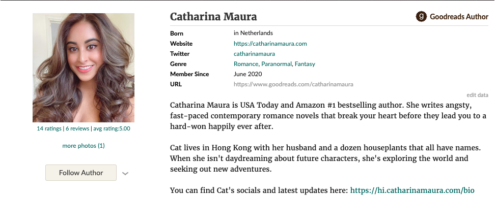 Catharina Maura's Books