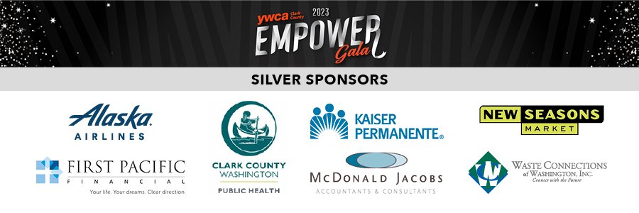 Empower Gala silver sponsors