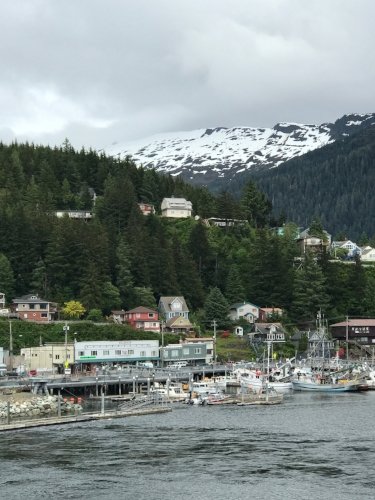  Bye Ketchikan, we enjoyed you. Thanks Julie for being our tour guide! 