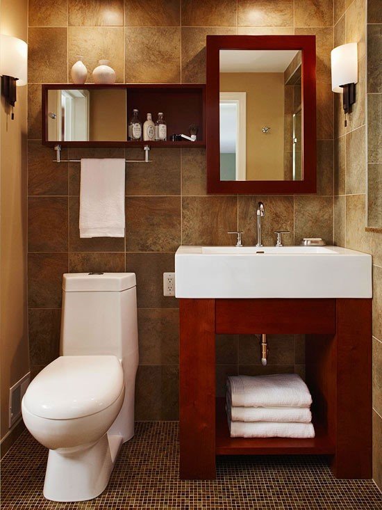 cozy bathroom design