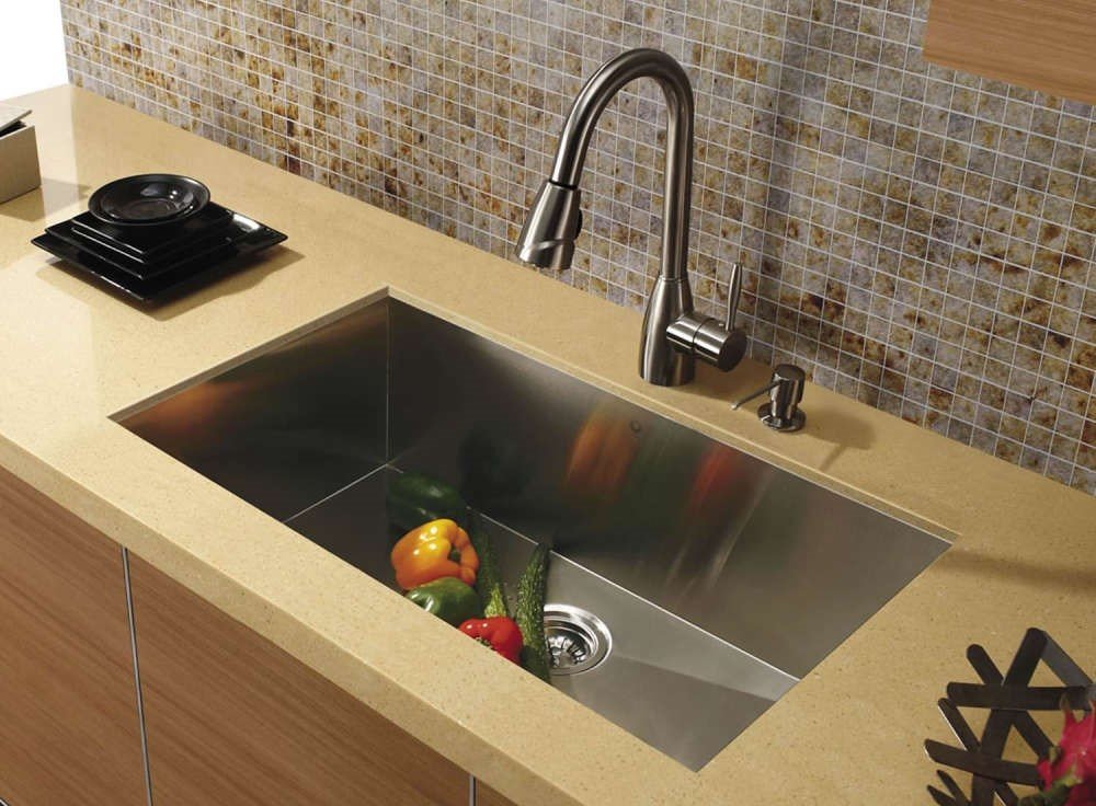 single kitchen sink