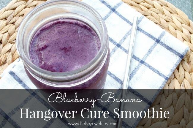 Blueberry-Banana Hanover Cure Smoothie