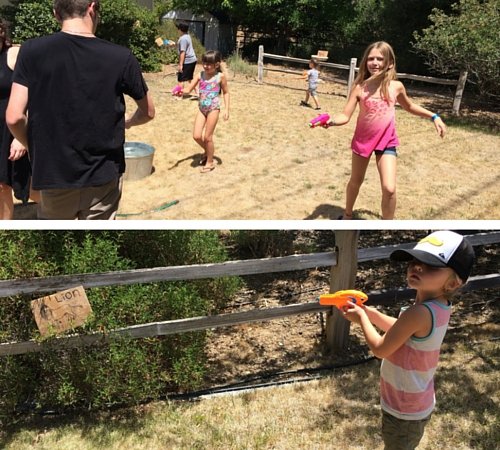 Squart gun safari at Camp Grandma 2016