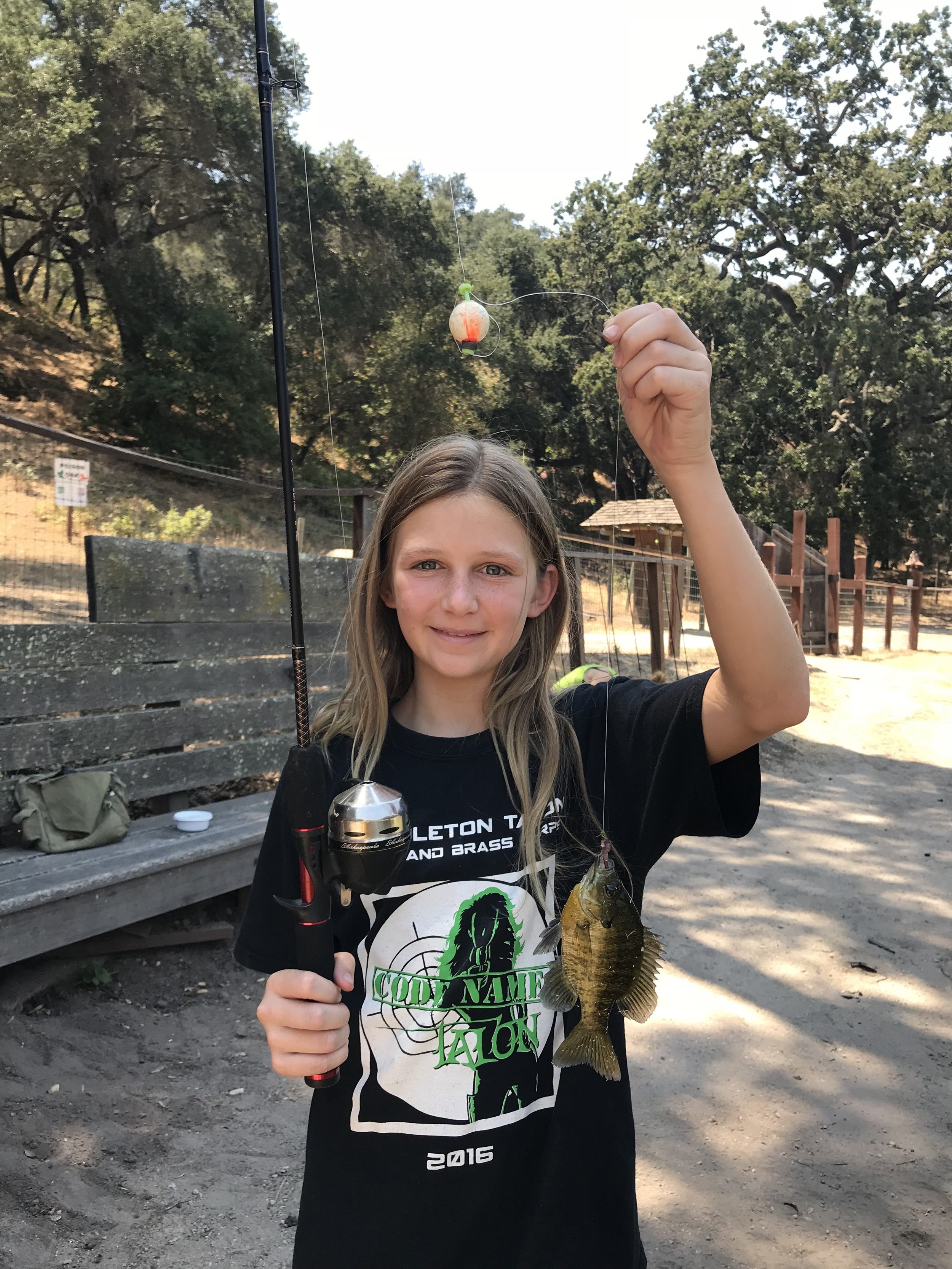 Camp Grandma 2018 fishing