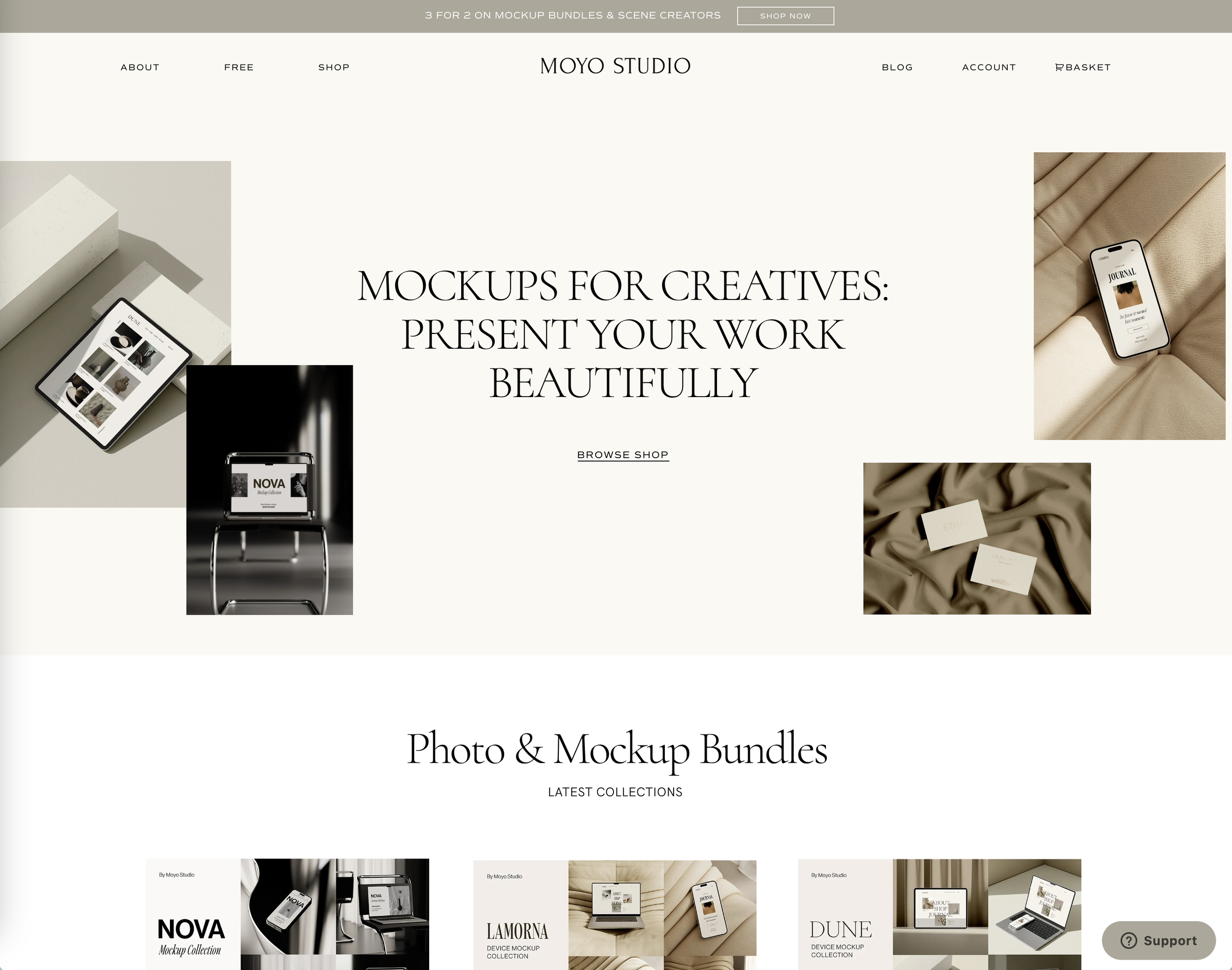 moyo studio design business needs a website