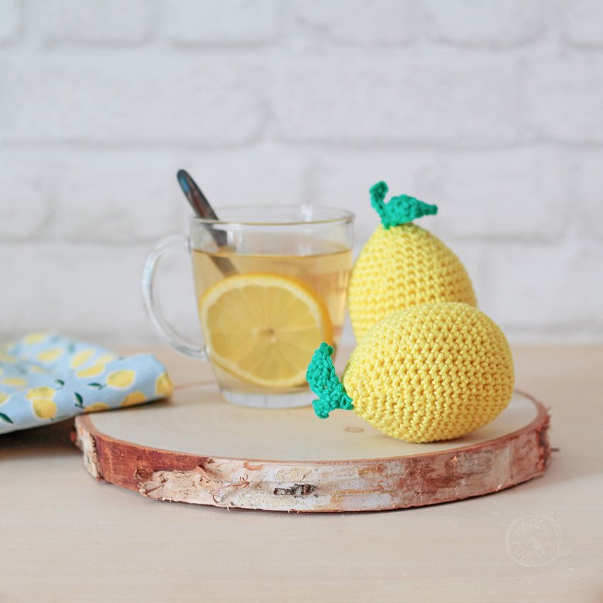 Citron au crochet - Crochet lemon