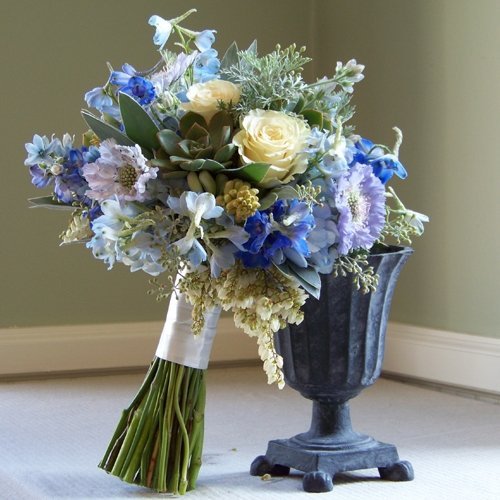 Blue Bouquet by Janet Martineau
