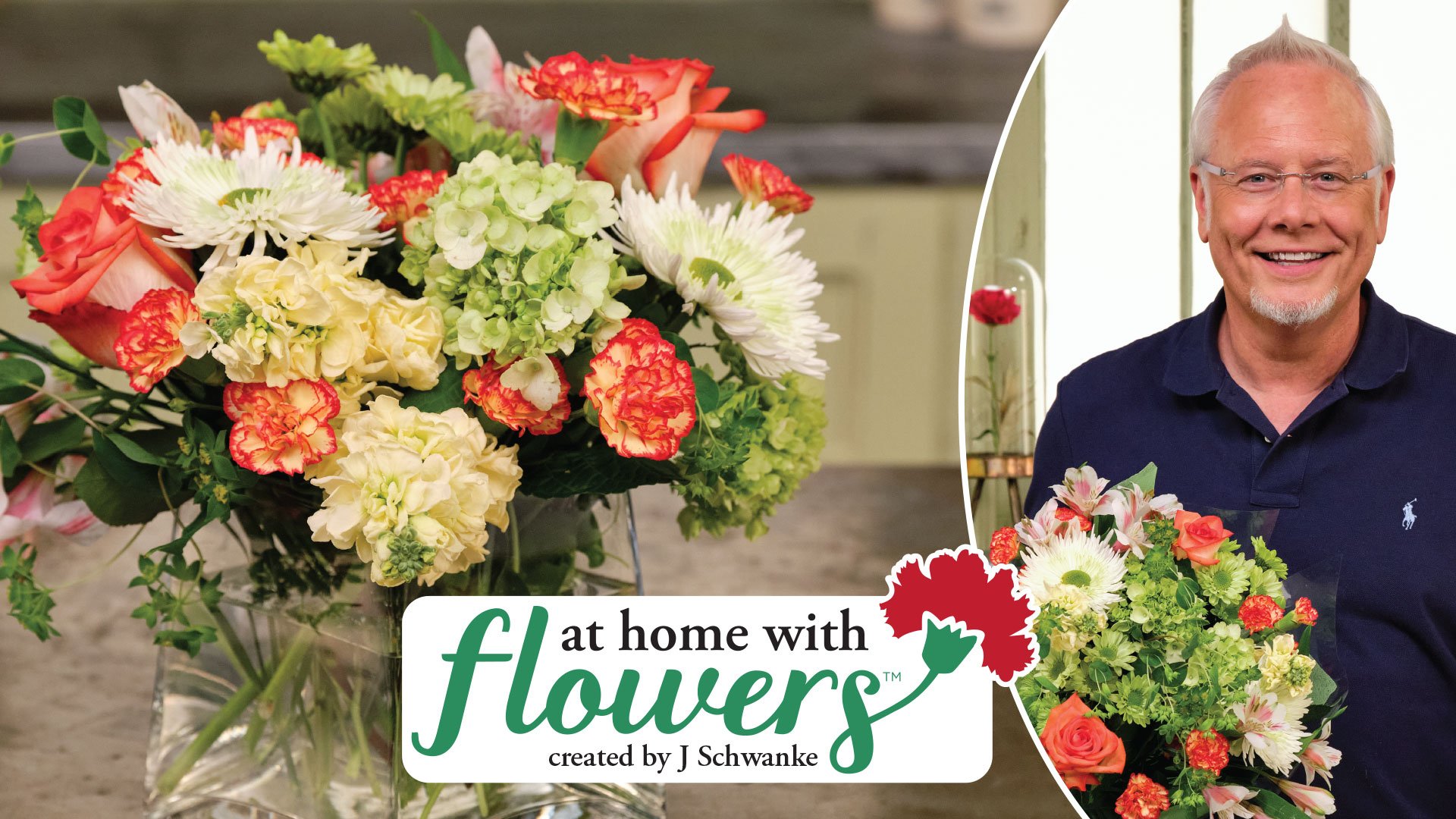 At Home with Flowers is my New Series at uBloom- that is designed to help EVERYONE feel more comfortable with having flowers at home!
