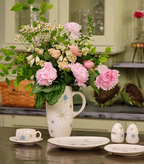 It's Fun to enjoy flowers with your Coffee, Tea- or anytime you're in the mood!