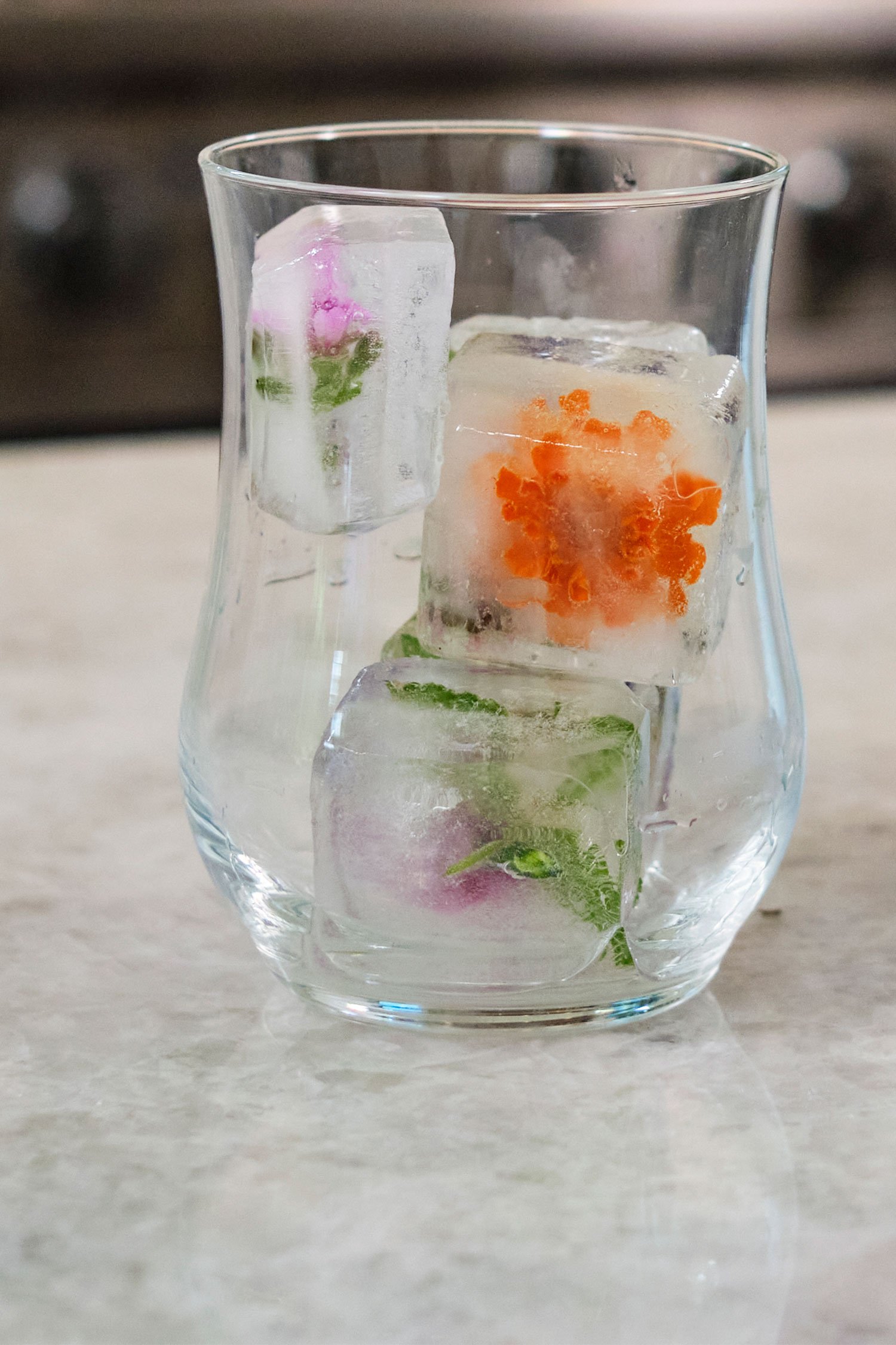 Here's a fun Recipe in Bloom- Flower Filled Ice Cubes!