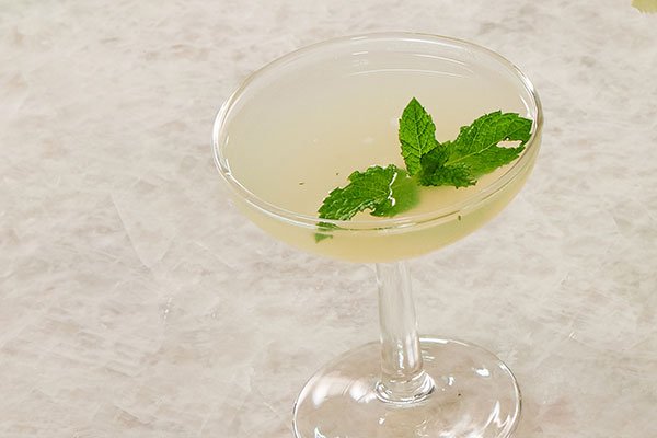 The Verdant Lady- served up for Flower Cocktail Hour on this week's Life in Bloom Episode dedicated to the color Green!