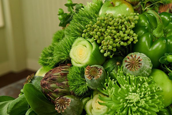 J shows how to create this  Magnificent "ROSE" out of a stalk of Celery- more Flower Magic - this week on "Fiore Italia"!
