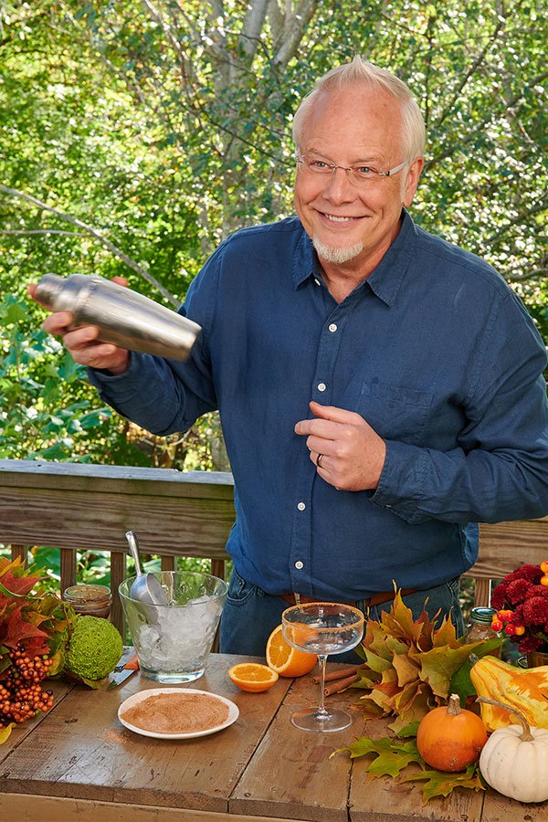 J shares a favorite Autumn Harvest Cocktail- that contains a secret ingredient- Michigan Apple Butter!