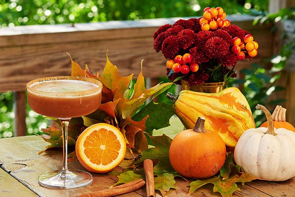 J shares the Recipe for this Autumn Harvest Martini- made with Bourbon and Apple Butter!