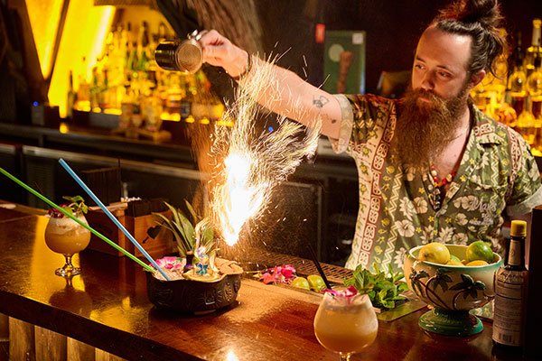 Don't miss the Fire Show- in the credits for this week's episode- courtesy of Max's South Seas Hideaway Mixologist 